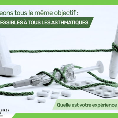 JOURNEE MONDIALE DE L'ASTHME - Partagez votre témoignage