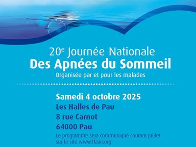 JOURNEE NATIONALE DES APNEES DU SOMMEIL - PAU | 4 OCTOBRE 2025