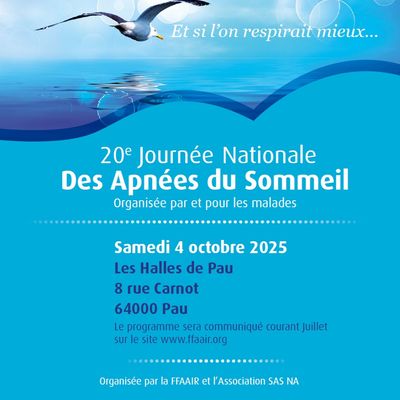 JOURNEE NATIONALE DES APNEES DU SOMMEIL - PAU | 4 OCTOBRE 2025