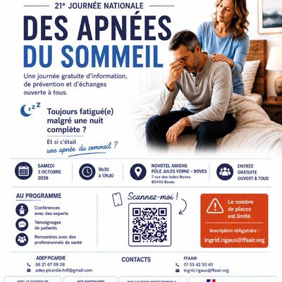 21e Journée Nationale des Apnées du sommeil